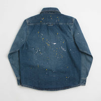 A.P.C. Basile Overshirt in Washed Indigo thumbnail