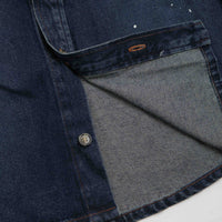 A.P.C. Basile Overshirt in Washed Indigo thumbnail