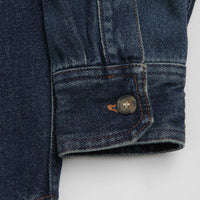 A.P.C. Basile Overshirt in Washed Indigo thumbnail