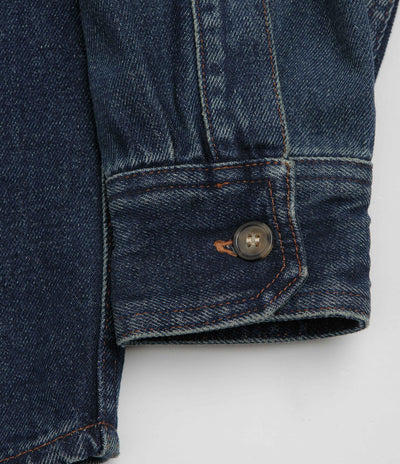 A.P.C. Basile Overshirt in Washed Indigo