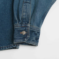A.P.C. Basile Overshirt in Washed Indigo thumbnail