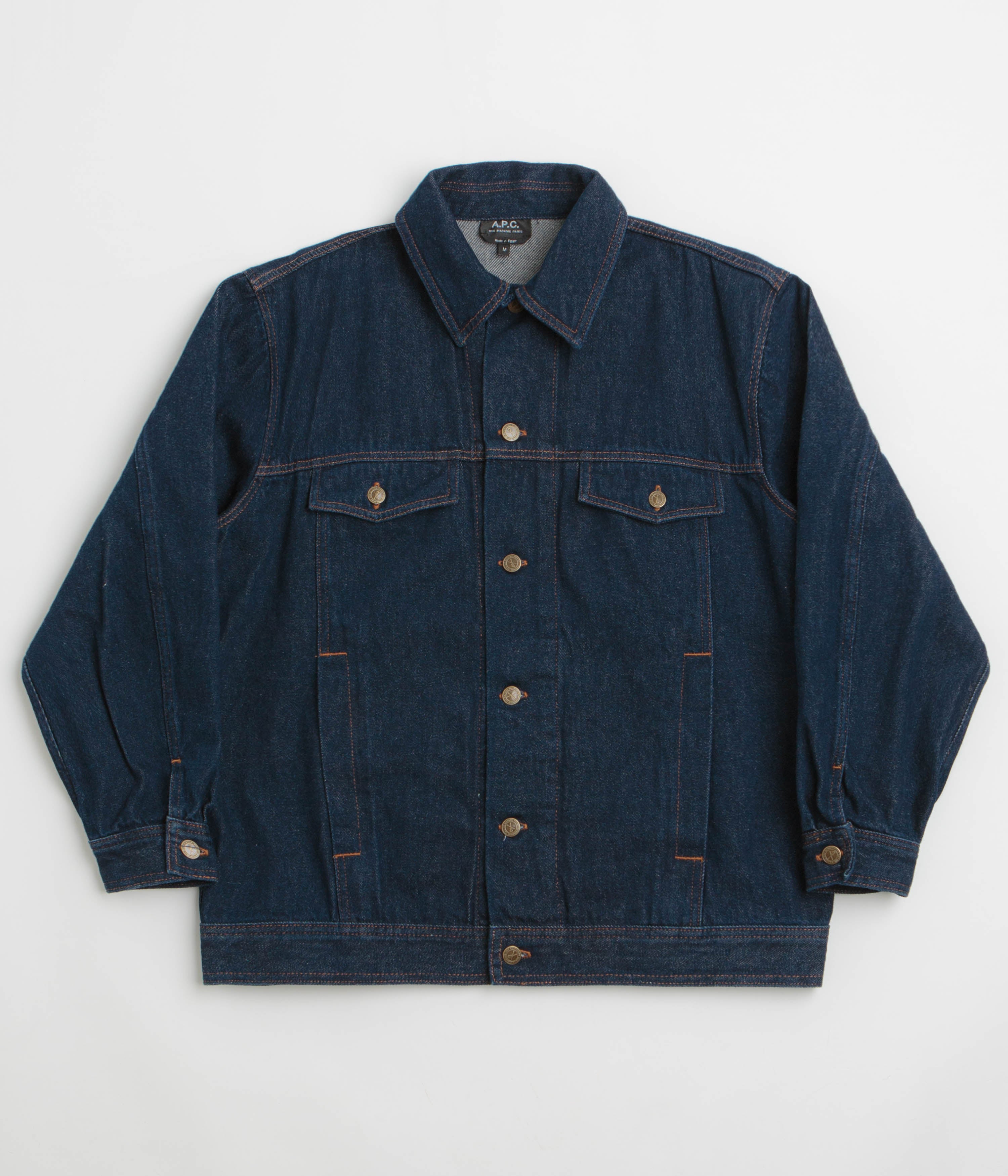 A.P.C. Elvis Jacket in Washed Indigo