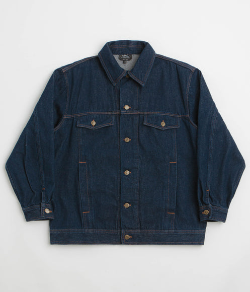 A.P.C. Elvis Jacket - Washed Indigo
