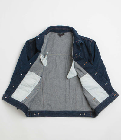 A.P.C. Elvis Jacket in Washed Indigo