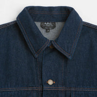 A.P.C. Elvis Jacket in Washed Indigo thumbnail