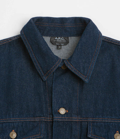 A.P.C. Elvis Jacket in Washed Indigo