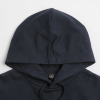 A.P.C. Grand VPC Hoodie in Dark Navy and Ecru thumbnail