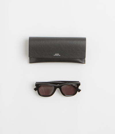 A.P.C. John Sunglasses in Black