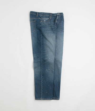 A.P.C. Relaxed H Jeans in Washed Indigo