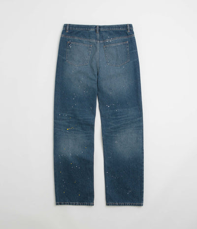 A.P.C. Relaxed H Jeans in Washed Indigo
