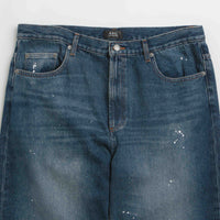 A.P.C. Relaxed H Jeans in Washed Indigo thumbnail