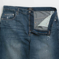 A.P.C. Relaxed H Jeans in Washed Indigo thumbnail