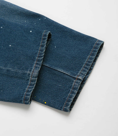 A.P.C. Relaxed H Jeans in Washed Indigo