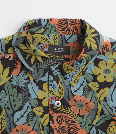 A.P.C. Roy Short Sleeve Shirt in Multicolour