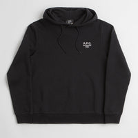 A.P.C. Rue Madame Hoodie in Black and White thumbnail