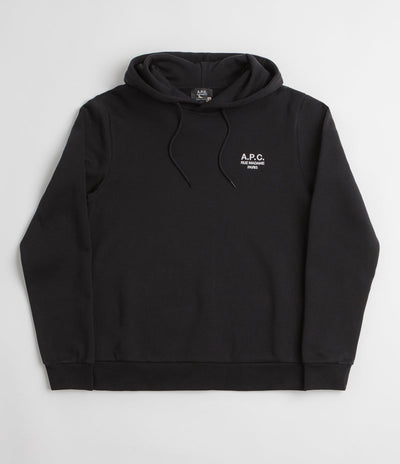 A.P.C. Rue Madame Hoodie in Black and White