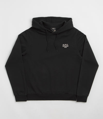 A.P.C. Rue Madame Hoodie in Black and White
