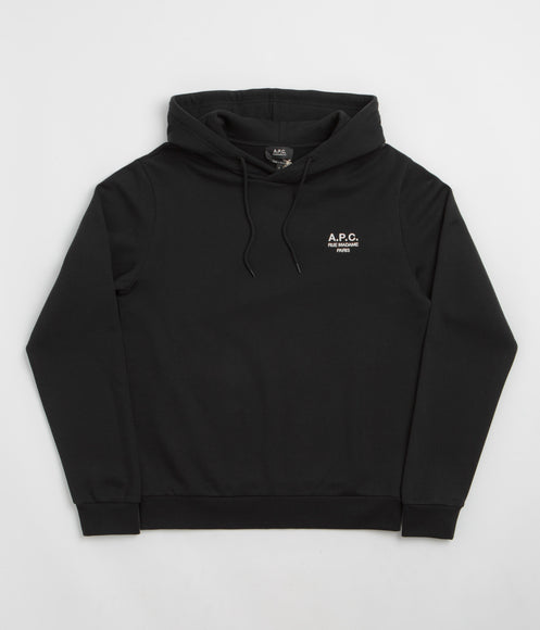 A.P.C. Rue Madame Hoodie - Black / White
