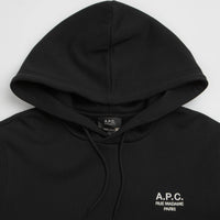 A.P.C. Rue Madame Hoodie in Black and White thumbnail