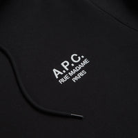 A.P.C. Rue Madame Hoodie in Black and White thumbnail