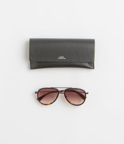 A.P.C. Sterling Sunglasses in Brown