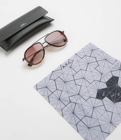 A.P.C. Sterling Sunglasses in Brown