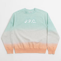 A.P.C. Stone Dip Dye Sweatshirt in Multicolour thumbnail