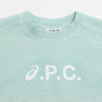 A.P.C. Stone Dip Dye Sweatshirt in Multicolour thumbnail