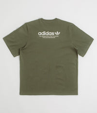 Adidas 4.0 Logo T-Shirt in Olive Strata