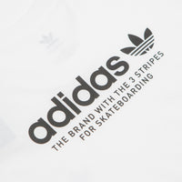 Adidas 4.0 Logo T-Shirt - White / Black / Black thumbnail