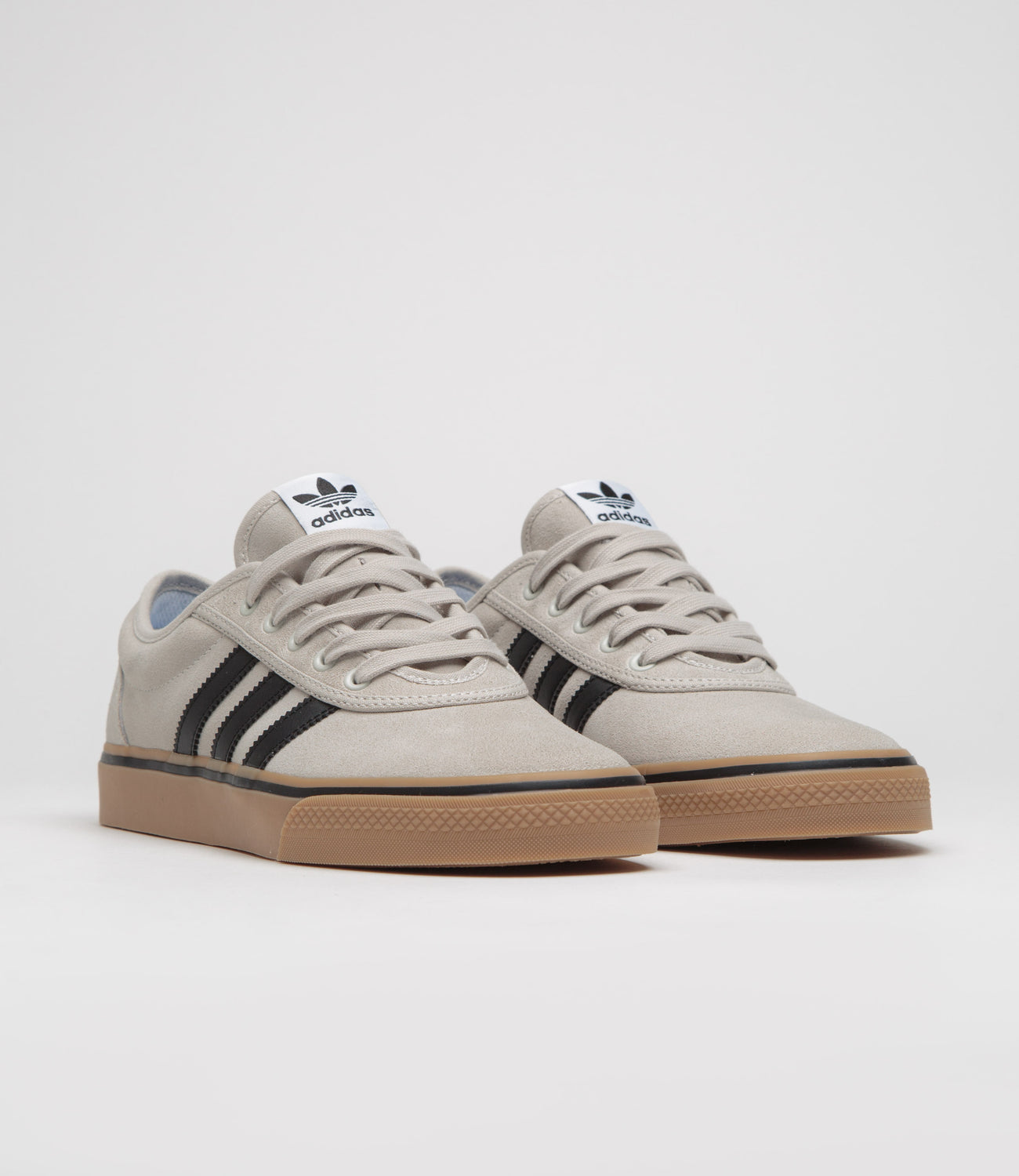 Adidas Adi Ease Shoes - Crystal White / Core Black / Gum4 | Flatspot Adidas Adi Ease Shoes - Crystal White / Core Black / Gum4 | Flatspot