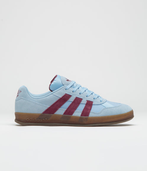 Adidas Aloha Super Shoes - Clear Sky / Maroon / Gum5