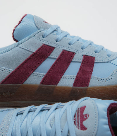 Adidas Aloha Super Shoes - Clear Sky / Maroon / Gum5