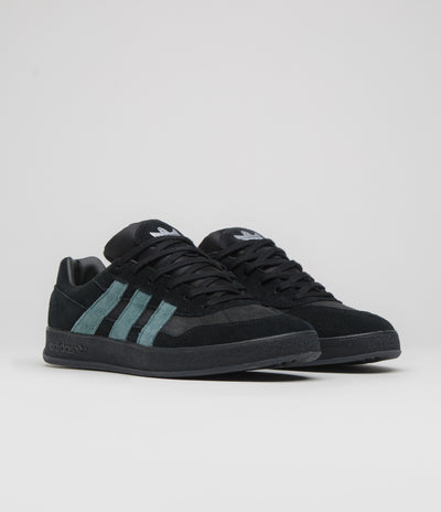 Adidas Aloha Super Shoes in Core Black and Preloved Teal / FTWR White
