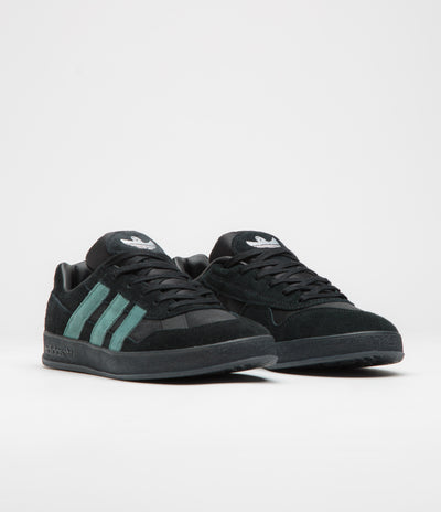 Adidas Aloha Super Shoes in Core Black and Preloved Teal / FTWR White