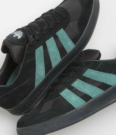 Adidas Aloha Super Shoes in Core Black and Preloved Teal / FTWR White
