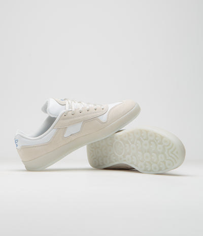 Adidas Aloha Super Shoes in Crystal White and FTWR White / Bluebird