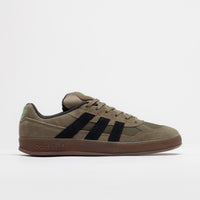 Adidas Aloha Super Shoes - Olive Strata / Core Black / Gum5 thumbnail