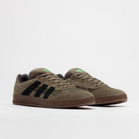 Adidas Aloha Super Shoes - Olive Strata / Core Black / Gum5 thumbnail