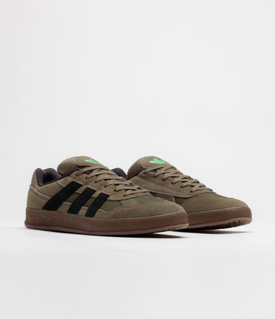 Adidas Aloha Super Shoes - Olive Strata / Core Black / Gum5