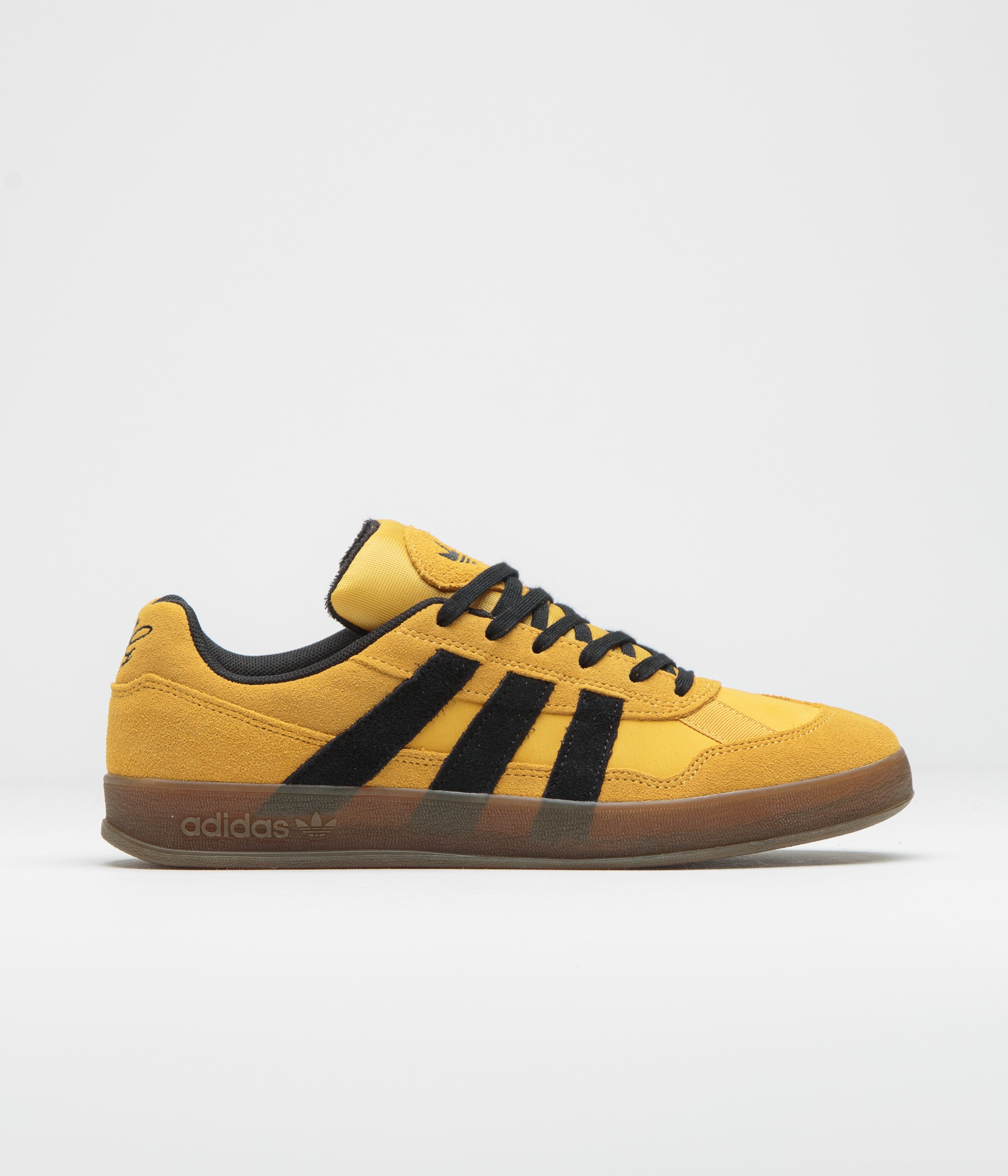 Adidas Aloha Super Shoes - Preloved Yellow / Core Black / Gum5
