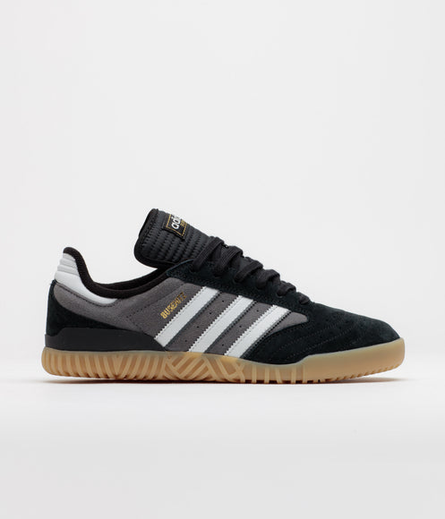 Adidas Busenitz Indoor Super Shoes - Core Black / Crystal White / Grey Four