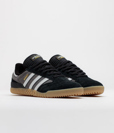 Adidas Busenitz Indoor Super Shoes - Core Black / Crystal White / Grey Four
