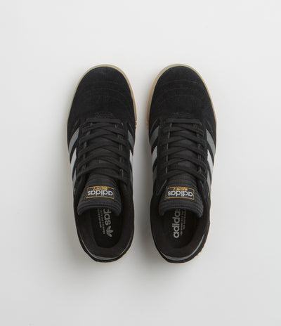 Adidas Busenitz Indoor Super Shoes in Core Black and Grey Four / Grey Two