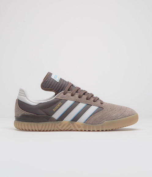Adidas Busenitz Indoor Super Shoes - Earth Strata / Crystal White / Charcoal