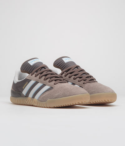 Adidas Busenitz Indoor Super Shoes - Earth Strata / Crystal White / Charcoal