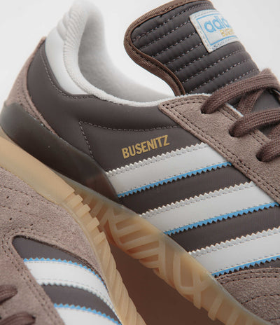 Adidas Busenitz Indoor Super Shoes - Earth Strata / Crystal White / Charcoal