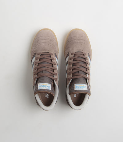 Adidas Busenitz Indoor Super Shoes - Earth Strata / Crystal White / Charcoal
