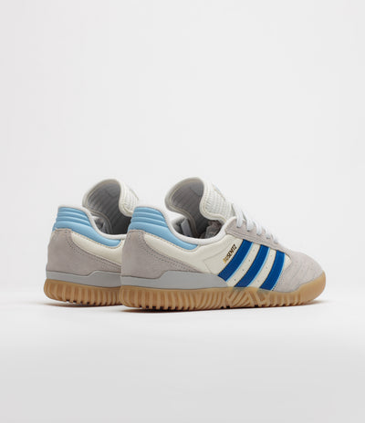 Adidas Busenitz Indoor Super Shoes - Grey Two / Team Royal Blue / Clear Sky