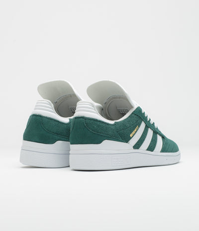 Adidas Busenitz Shoes - Aurora Ivy / FTWR White / Gold Metallic